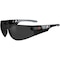 Ergodyne SAGA, Safety Glasses, Smoke Lens, Matte Black Frame, Frameless SAGA - alternate 9